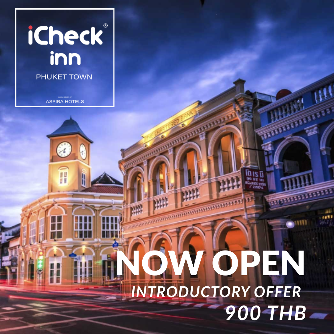 iCheck inn Phuket Town is now open !